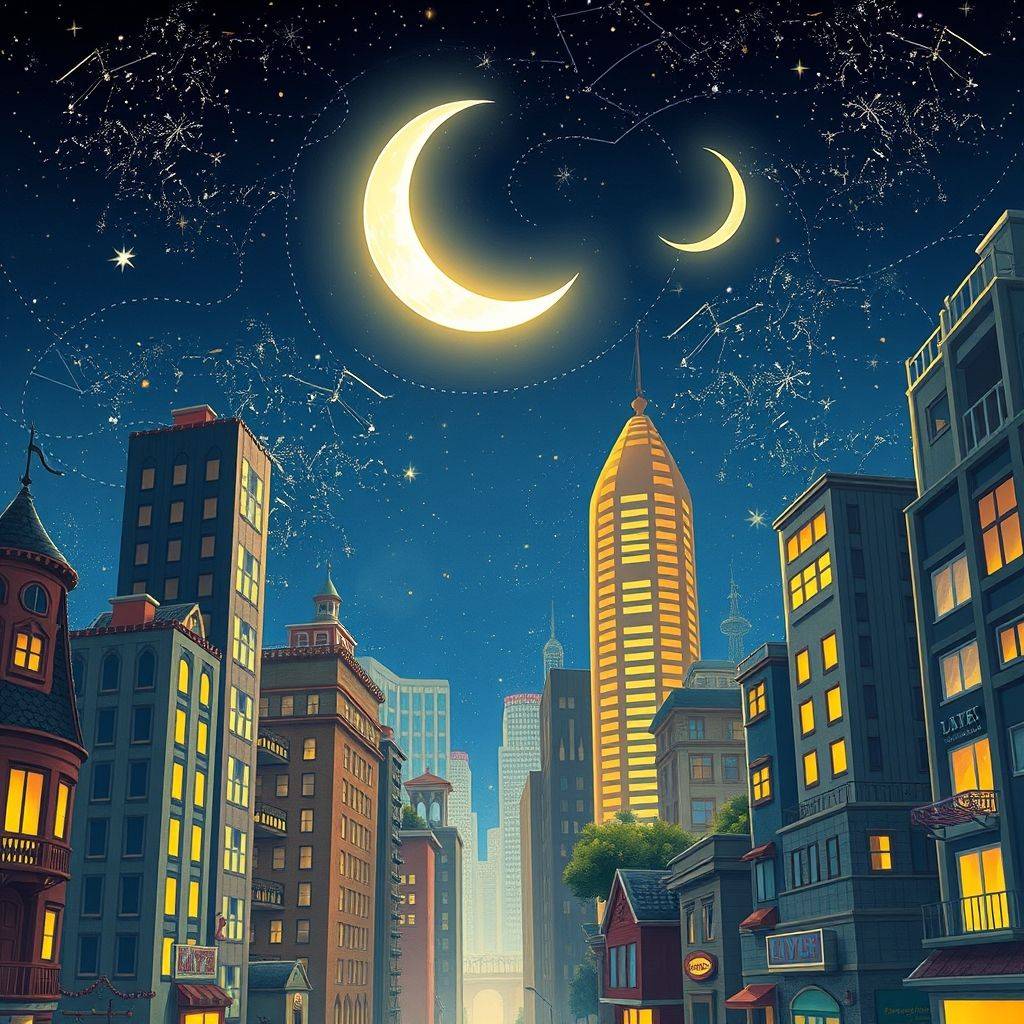 whimsical-Looking20at20the20stars20and20the20moon20in20the20city20the20stars20seem-digital-illustration