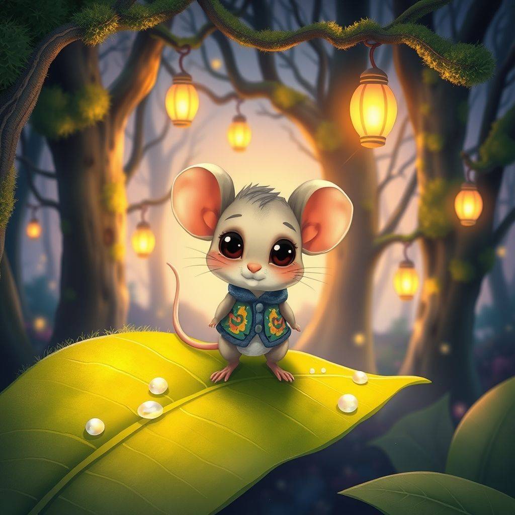 whimsical-The20little20mouse20Shuke20Once20upon20a20time20there20was20a20little20mouse20named20Shu-digital-illustration