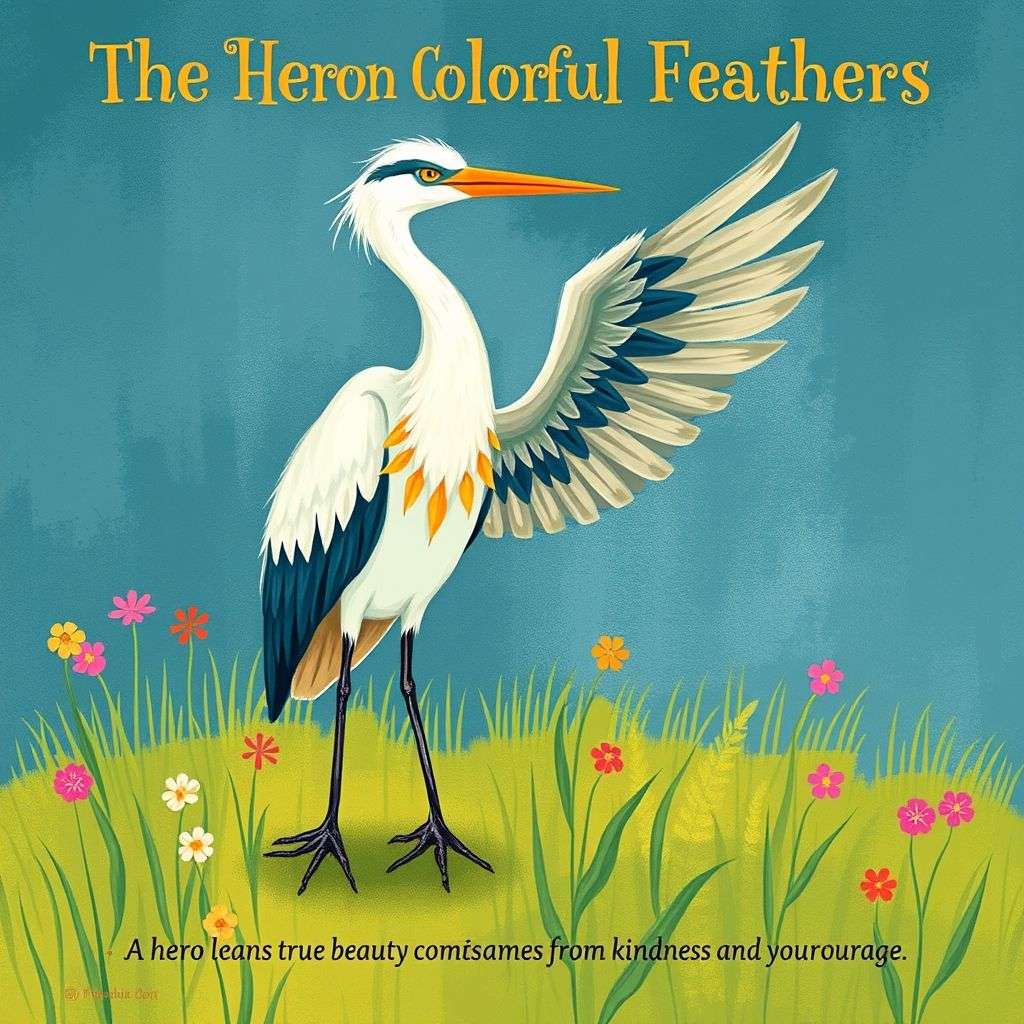 The-Herons-Colorful-Feathers