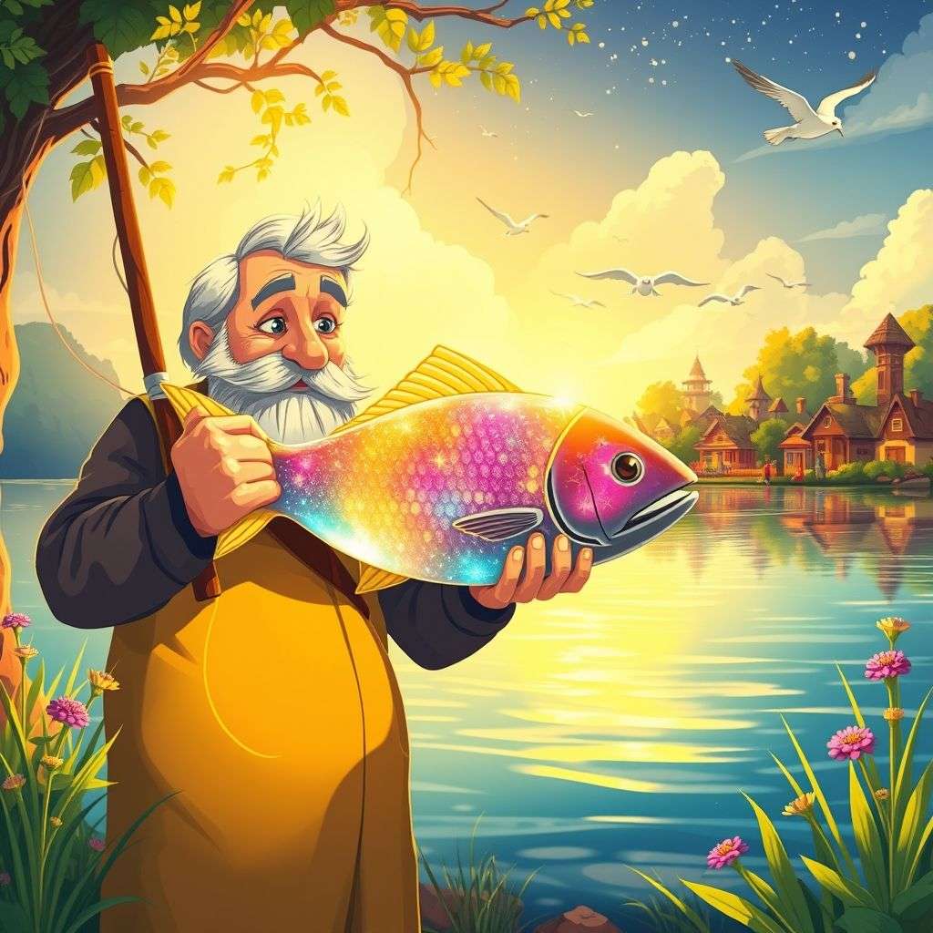 The-Fisherman-and-the-Magic-Fish