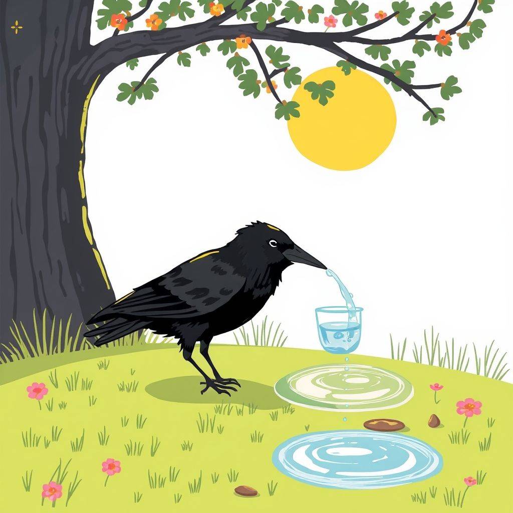 whimsical-the-crow-drinks-water-on-a-hot-summer-afternoon-a-crow-digital-illustration.jpeg