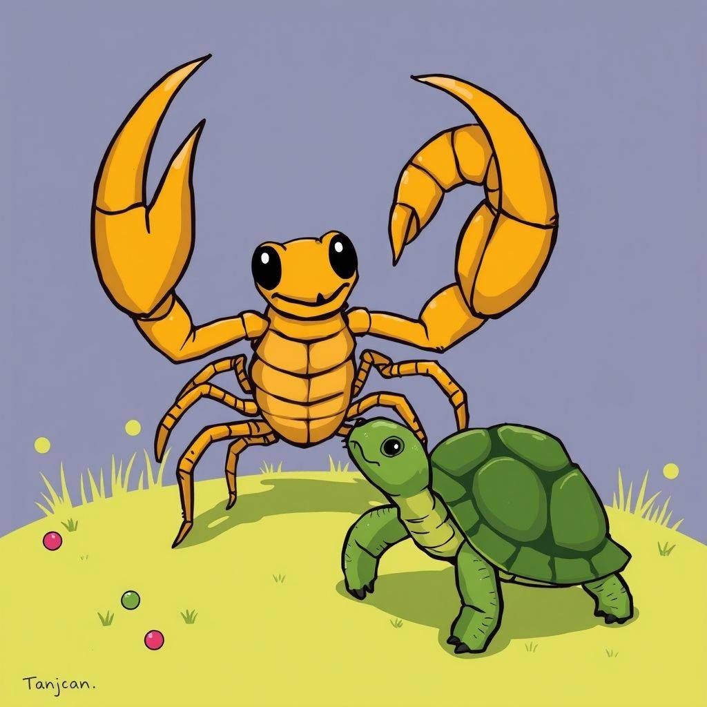 whimsical-the-scorpion-and-the-turtle-the-scorpion-brandishes-its-two-large-claws-digital-illustrati.jpeg