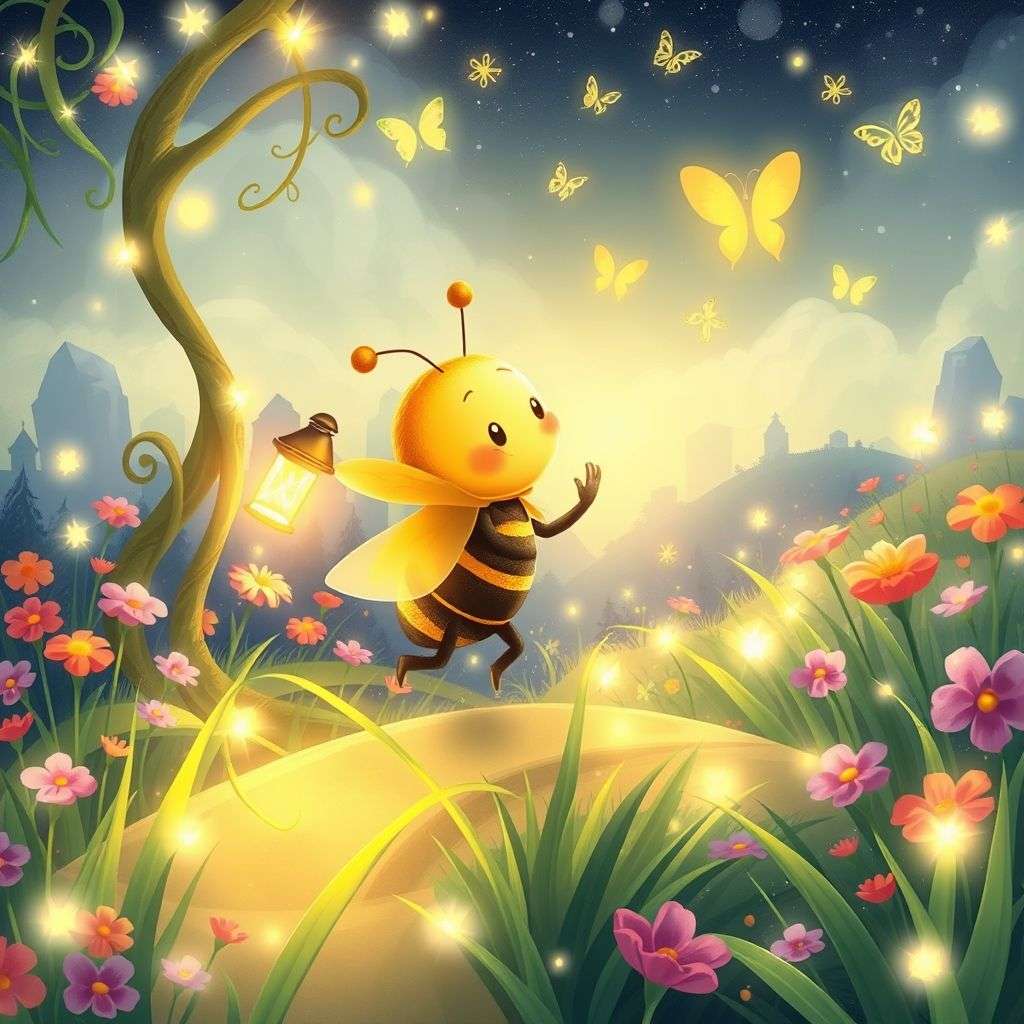 蜜蜂小勇者的奇幻冒險 | 睡前故事｜經典童話｜寓言｜短篇故事｜親子閱讀故事 - Zzztory