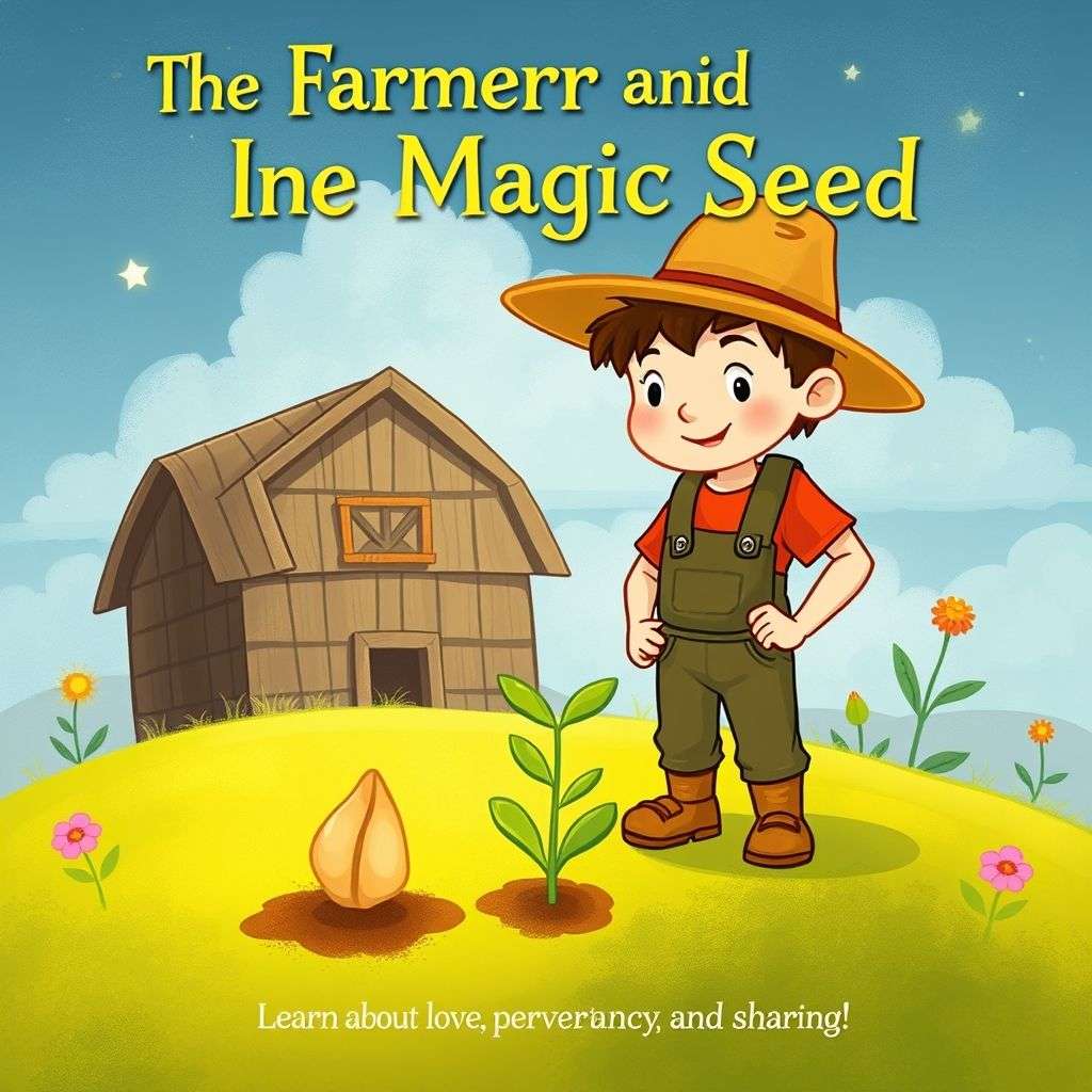 農夫與魔法種子 | 睡前故事｜經典童話｜寓言｜短篇故事｜親子閱讀故事 - Zzztory