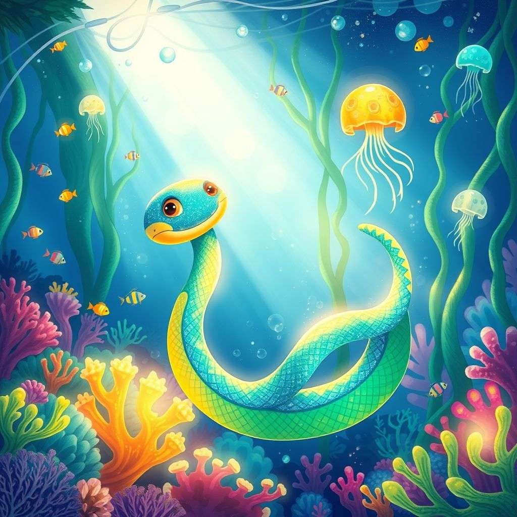 海蛇的奇幻冒險 | 睡前故事｜經典童話｜寓言｜短篇故事｜親子閱讀故事 - Zzztory