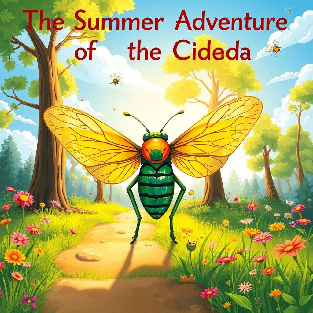 蟬兒的夏日冒險 | 睡前故事｜經典童話｜寓言｜短篇故事｜親子閱讀故事 - Zzztory