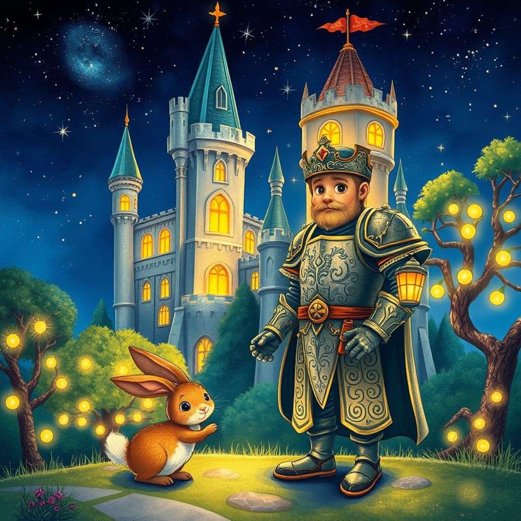 The Brave Castle Guard's Night | 英文故事｜睡前故事｜經典童話｜寓言｜短篇故事｜親子閱讀故事 - Zzztory