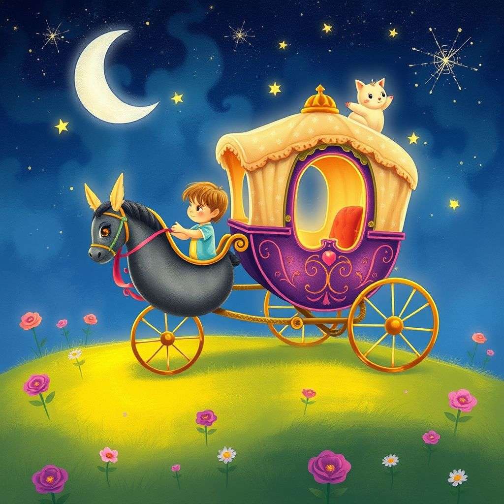 The Magical Carriage Ride to Dreamland | 英文故事｜睡前故事｜經典童話｜寓言｜短篇故事｜親子閱讀故事 - Zzztory