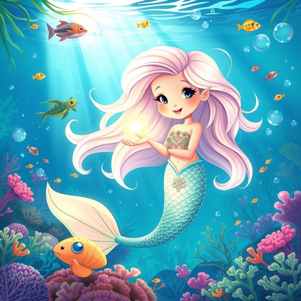 Mermaid Pearl Ocean Adventure | 英文故事｜睡前故事｜經典童話｜寓言｜短篇故事｜親子閱讀故事 - Zzztory