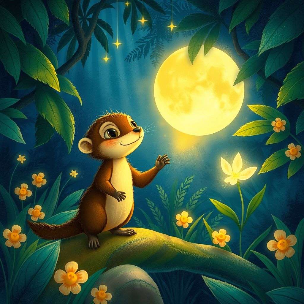 Mongo's Moonlight Adventure | 英文故事｜睡前故事｜經典童話｜寓言｜短篇故事｜親子閱讀故事 - Zzztory
