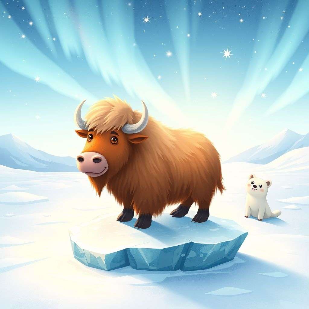 Musk Ox Adventure in the Arctic | 英文故事｜睡前故事｜經典童話｜寓言｜短篇故事｜親子閱讀故事 - Zzztory