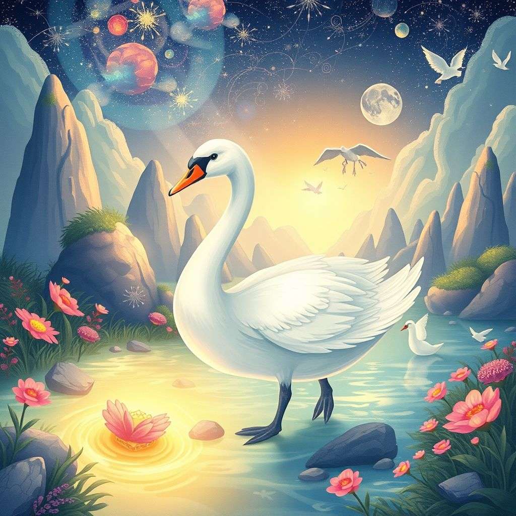 The Swan's Secret Journey | 英文故事｜睡前故事｜經典童話｜寓言｜短篇故事｜親子閱讀故事 - Zzztory