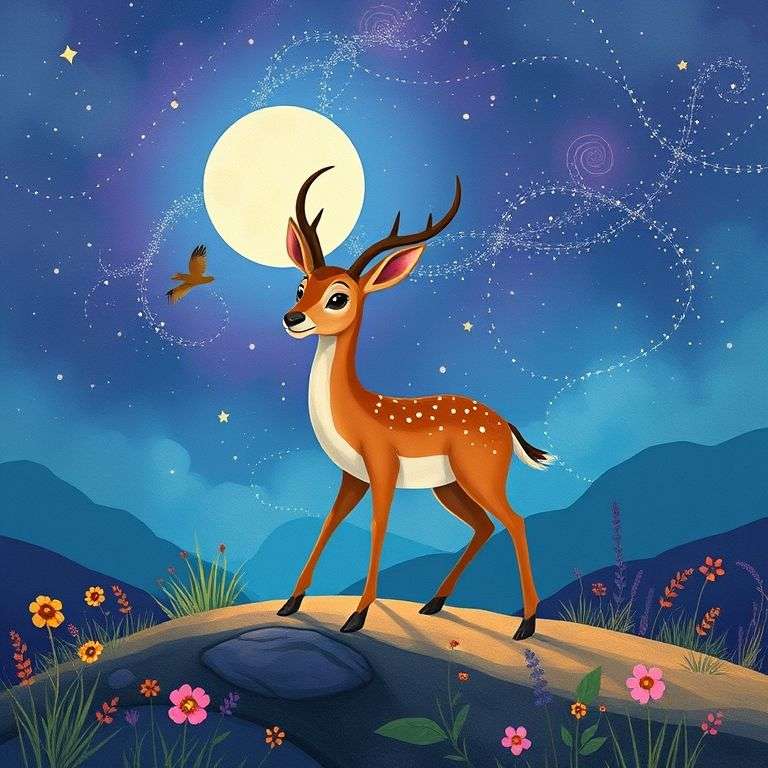 羚羊的奇幻夢境之旅 | 睡前故事｜經典童話｜寓言｜短篇故事｜親子閱讀故事 - Zzztory