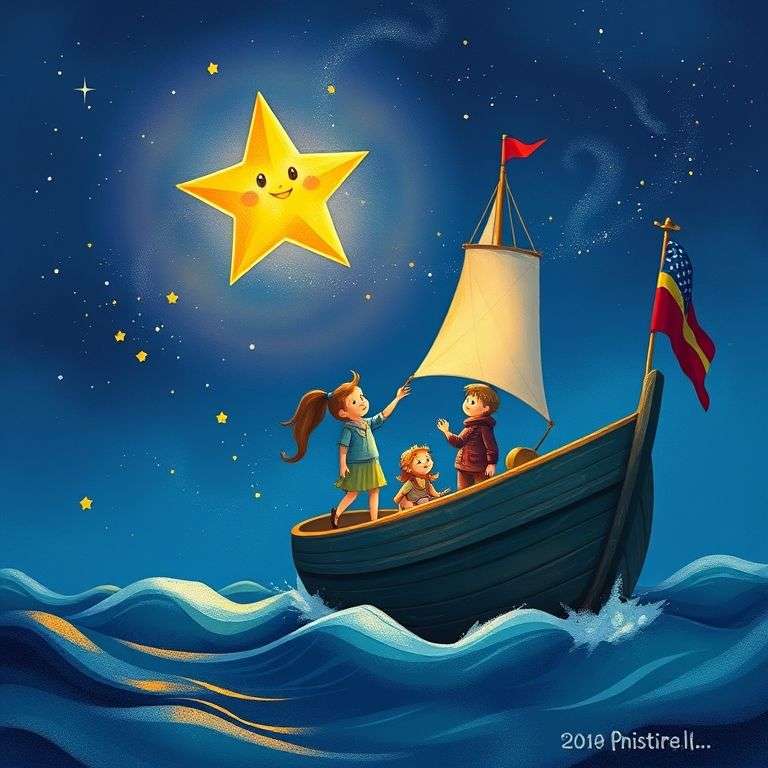 船長與星星的約定 | 睡前故事｜經典童話｜寓言｜短篇故事｜親子閱讀故事 - Zzztory