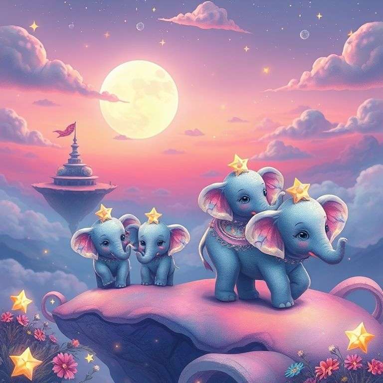 大象的奇幻冒險 | 睡前故事｜經典童話｜寓言｜短篇故事｜親子閱讀故事 - Zzztory