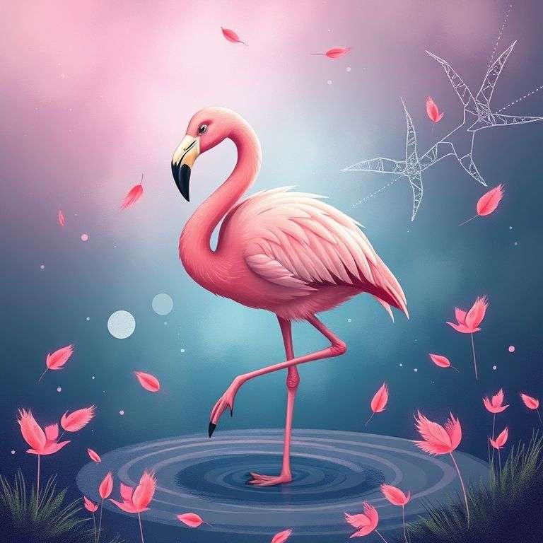 Flamingo's Pink Feather Adventure | 英文故事｜睡前故事｜經典童話｜寓言｜短篇故事｜親子閱讀故事 - Zzztory
