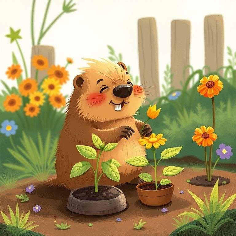 Groundhog's Garden Adventure | 英文故事｜睡前故事｜經典童話｜寓言｜短篇故事｜親子閱讀故事 - Zzztory