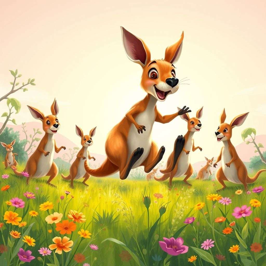 袋鼠跳跳的奇幻冒險 | 睡前故事｜經典童話｜寓言｜短篇故事｜親子閱讀故事 - Zzztory