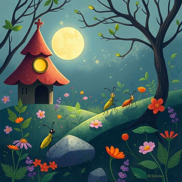 竹節蟲的奇幻冒險 | 睡前故事｜經典童話｜寓言｜短篇故事｜親子閱讀故事 - Zzztory