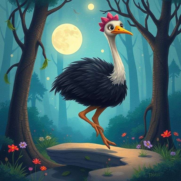 鴕鳥的奇幻冒險 | 睡前故事｜經典童話｜寓言｜短篇故事｜親子閱讀故事 - Zzztory