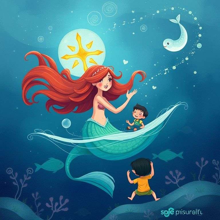 海妖的溫柔歌聲 | 睡前故事｜經典童話｜寓言｜短篇故事｜親子閱讀故事 - Zzztory