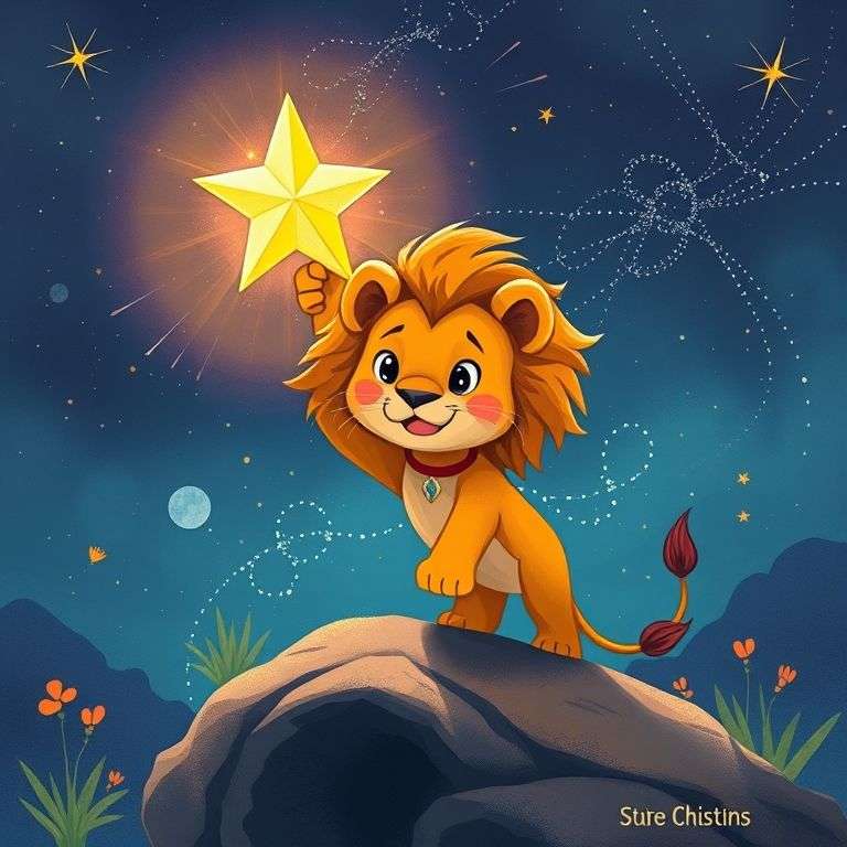 The Brave Little Lion's Dream Adventure | 英文故事｜睡前故事｜經典童話｜寓言｜短篇故事｜親子閱讀故事 - Zzztory