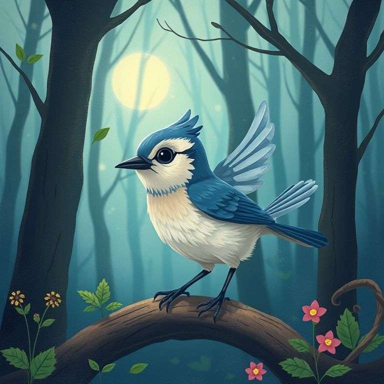 Jay's Journey to the Whispering Woods | 英文故事｜睡前故事｜經典童話｜寓言｜短篇故事｜親子閱讀故事 - Zzztory