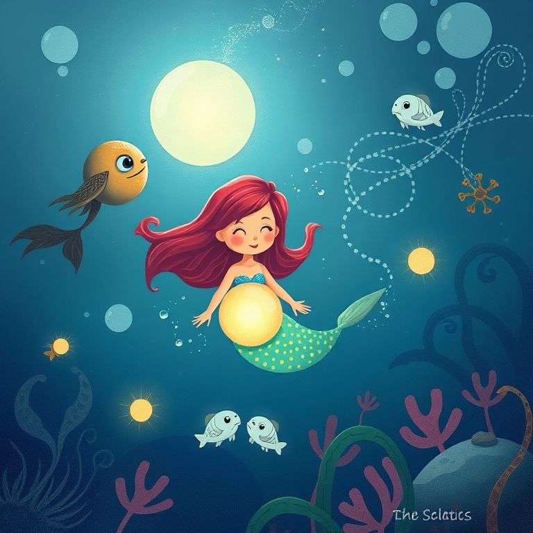 Mermaid Pearl Ocean Adventure | 英文故事｜睡前故事｜經典童話｜寓言｜短篇故事｜親子閱讀故事 - Zzztory