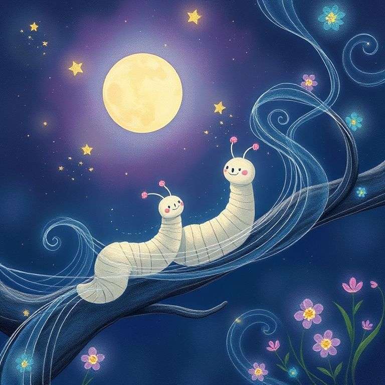 Silky the Little Silkworm's Magical Adventure | 英文故事｜睡前故事｜經典童話｜寓言｜短篇故事｜親子閱讀故事 - Zzztory
