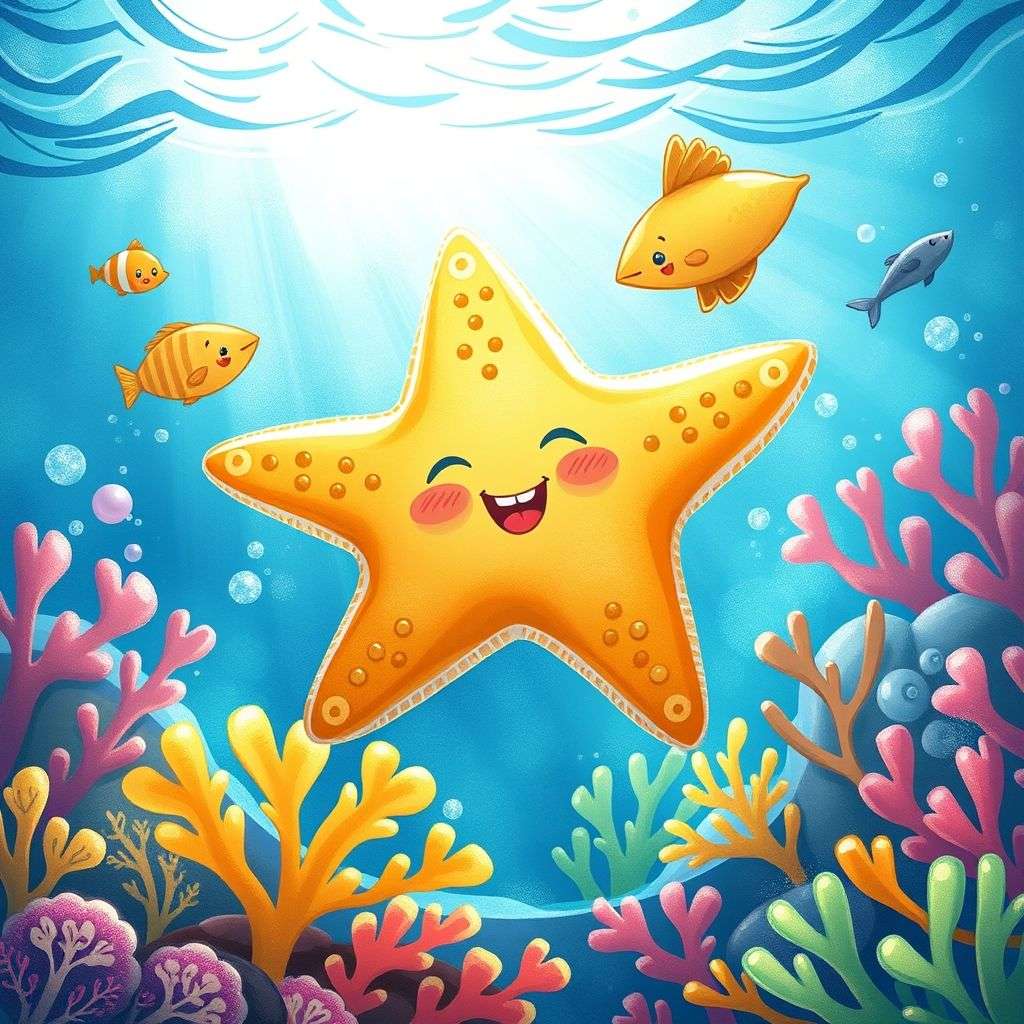 Stella the Starfish and the Ocean Adventure | 英文故事｜睡前故事｜經典童話｜寓言｜短篇故事｜親子閱讀故事 - Zzztory