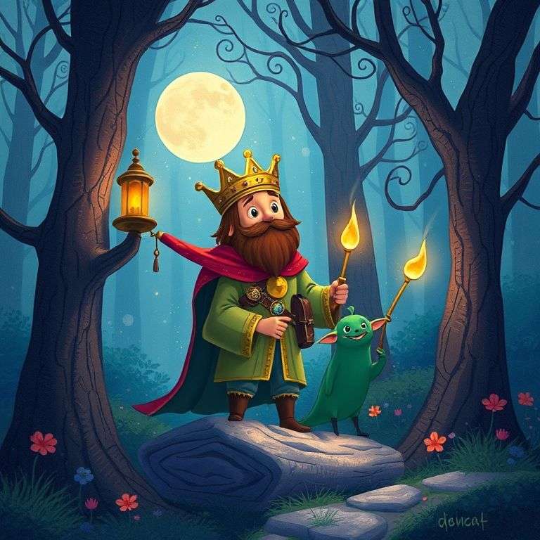 The King's Magical Dream Adventure | 英文故事｜睡前故事｜經典童話｜寓言｜短篇故事｜親子閱讀故事 - Zzztory