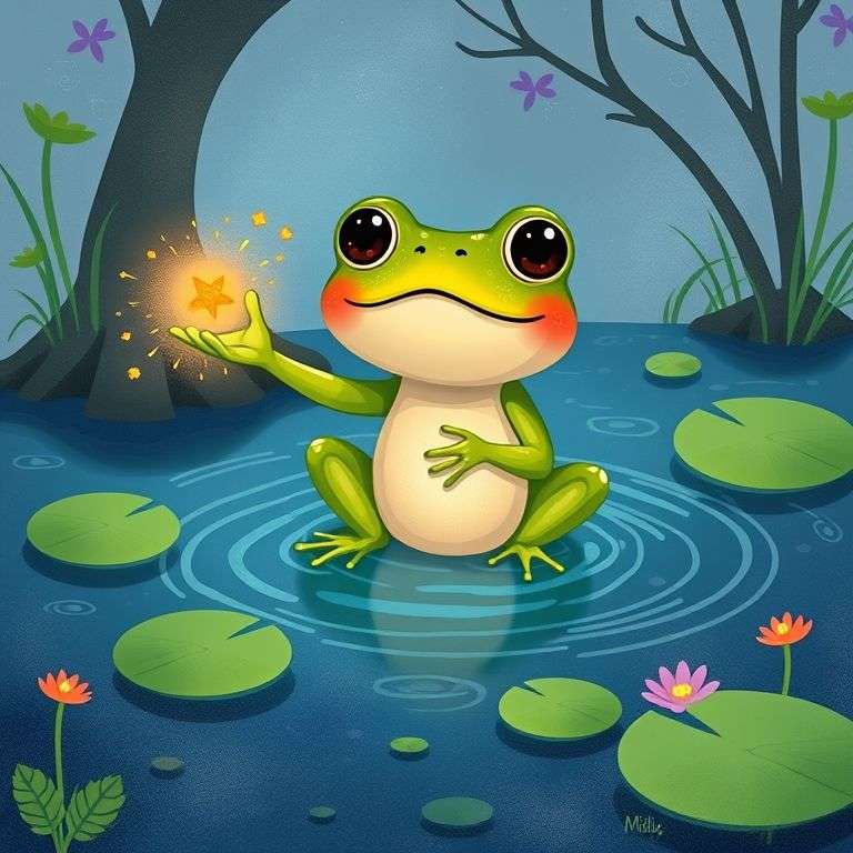Toad's Magical Pond Adventure | 英文故事｜睡前故事｜經典童話｜寓言｜短篇故事｜親子閱讀故事 - Zzztory