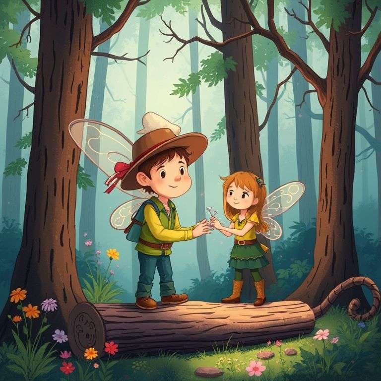 The Woodcutter's Magical Forest Adventure | 英文故事｜睡前故事｜經典童話｜寓言｜短篇故事｜親子閱讀故事 - Zzztory