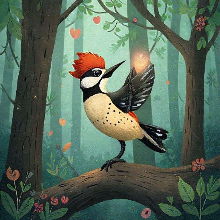 啄木鳥的森林冒險 | 睡前故事｜經典童話｜寓言｜短篇故事｜親子閱讀故事 - Zzztory