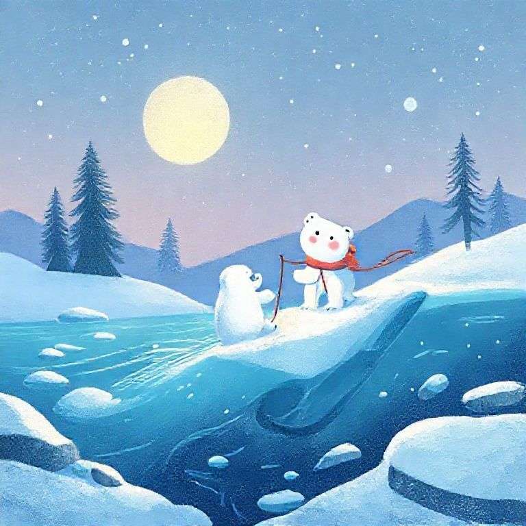 Polar Bear's Arctic Adventure of Friendship | 英文故事｜睡前故事｜經典童話｜寓言｜短篇故事｜親子閱讀故事 - Zzztory
