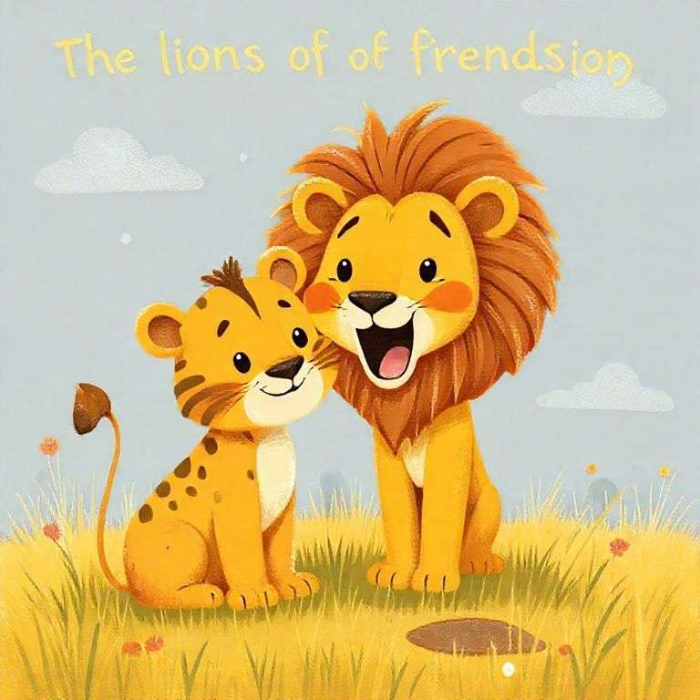 The Lion's Roar of Friendship | 英文故事｜睡前故事｜經典童話｜寓言｜短篇故事｜親子閱讀故事 - Zzztory