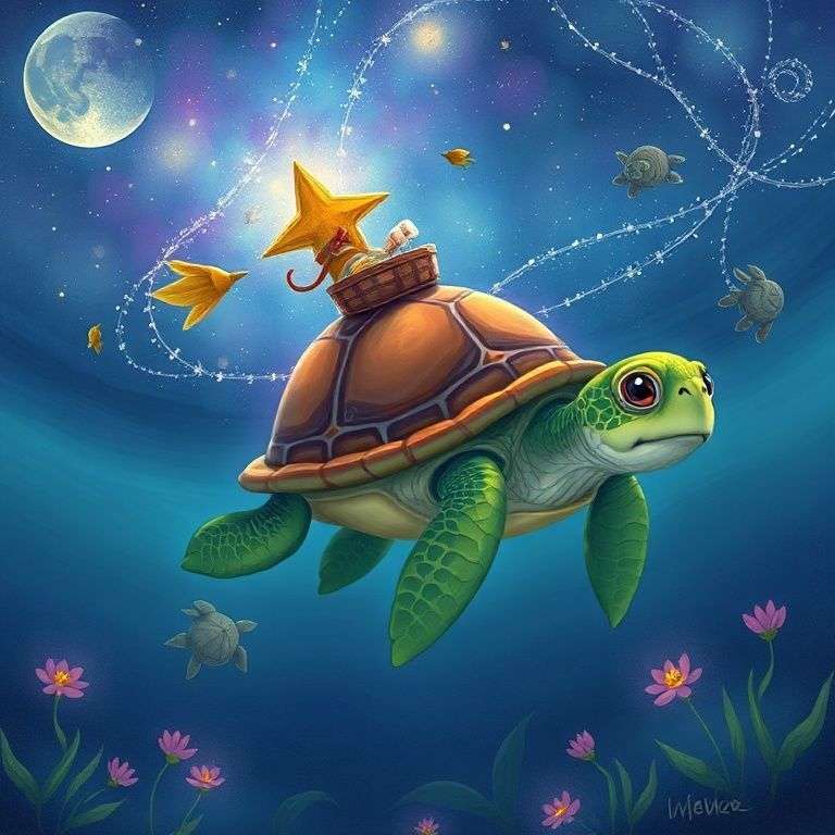 Turtle's Slow and Steady Dream Adventure | 英文故事｜睡前故事｜經典童話｜寓言｜短篇故事｜親子閱讀故事 - Zzztory