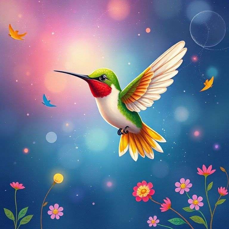 蜂鳥小勇的奇幻旅程 | 睡前故事｜經典童話｜寓言｜短篇故事｜親子閱讀故事 - Zzztory