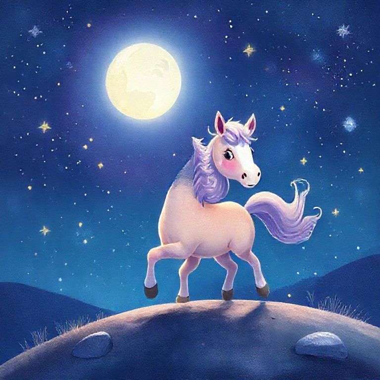 小馬閃閃的星空冒險 | 睡前故事｜經典童話｜寓言｜短篇故事｜親子閱讀故事 - Zzztory