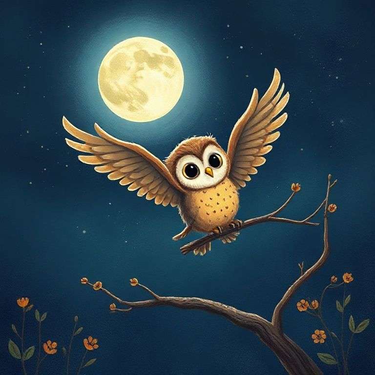 小鶚的月光飛行 | 睡前故事｜經典童話｜寓言｜短篇故事｜親子閱讀故事 - Zzztory