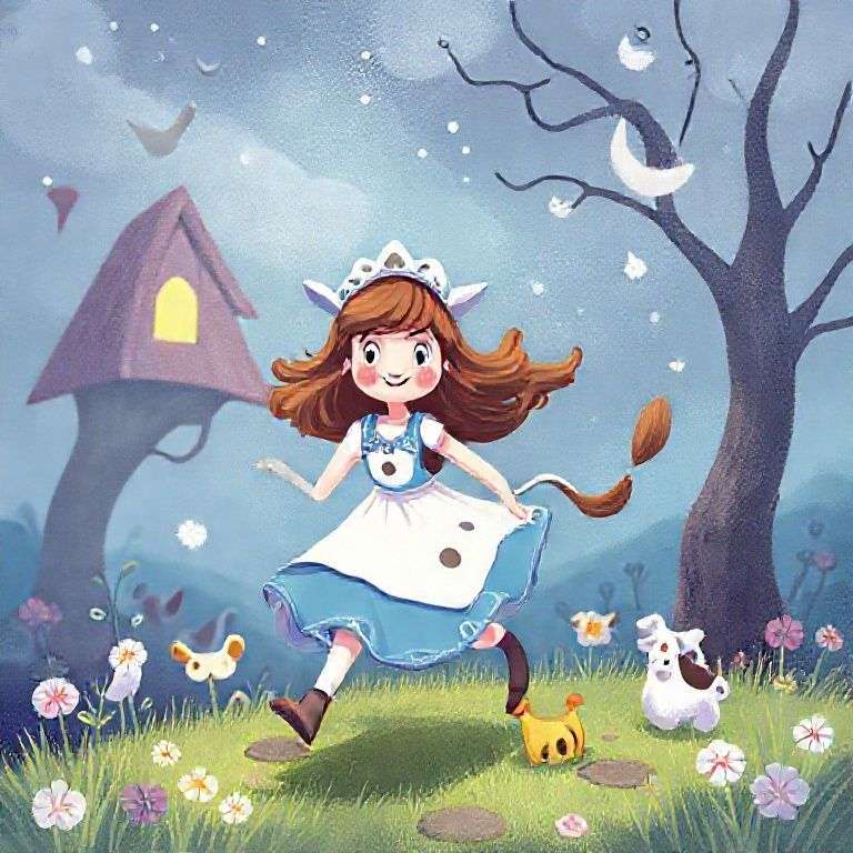 擠奶女工的奇幻冒險 | 睡前故事｜經典童話｜寓言｜短篇故事｜親子閱讀故事 - Zzztory