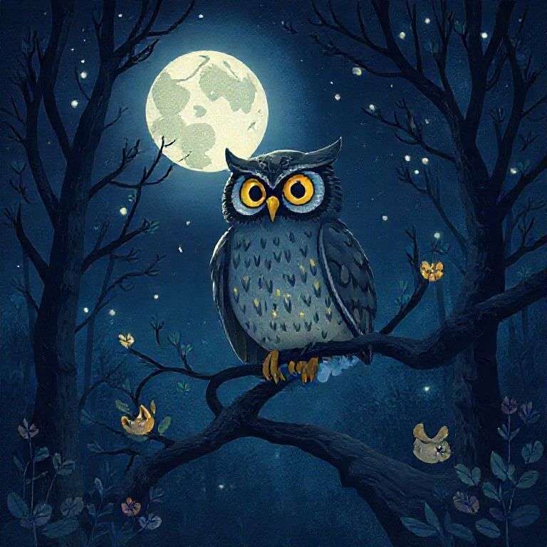 月光森林的守夜者 | 睡前故事｜經典童話｜寓言｜短篇故事｜親子閱讀故事 - Zzztory