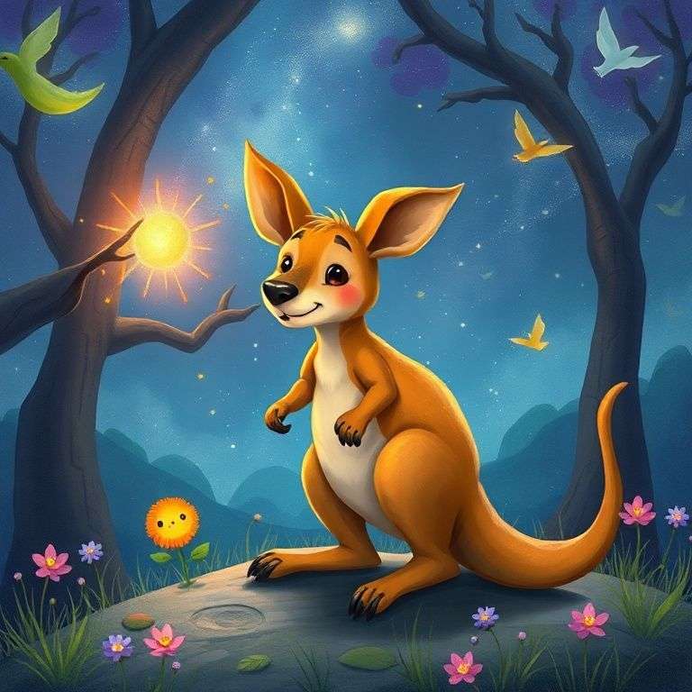 Kangaroo's Magical Adventure in Dreamland | 英文故事｜睡前故事｜經典童話｜寓言｜短篇故事｜親子閱讀故事 - Zzztory