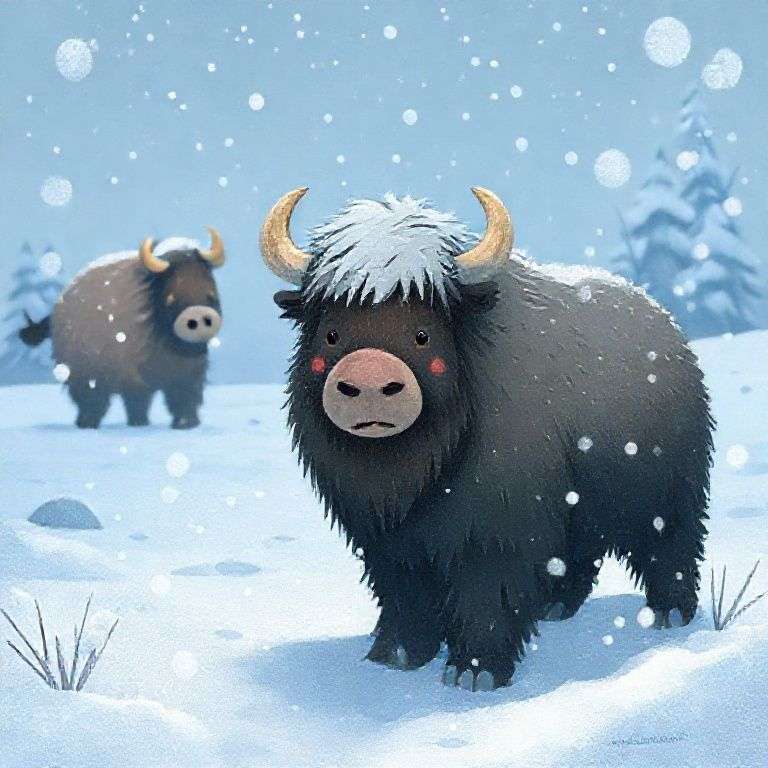 Musk Ox Winter Adventure Friends | 英文故事｜睡前故事｜經典童話｜寓言｜短篇故事｜親子閱讀故事 - Zzztory