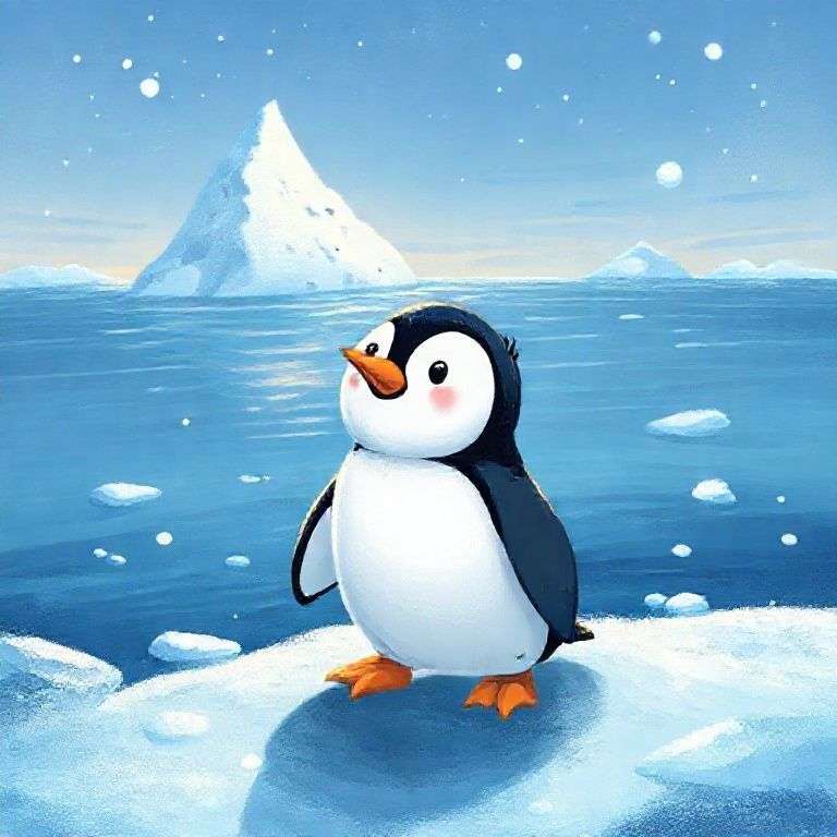 Pip the Penguin's Icy Adventure | 英文故事｜睡前故事｜經典童話｜寓言｜短篇故事｜親子閱讀故事 - Zzztory