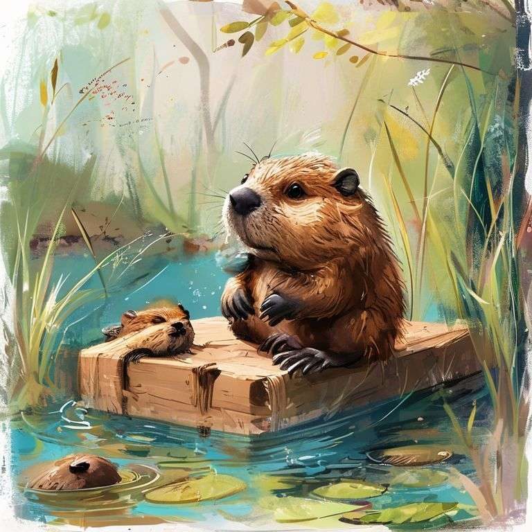 海狸阿力的築夢日記 | 睡前故事｜經典童話｜寓言｜短篇故事｜親子閱讀故事 - Zzztory