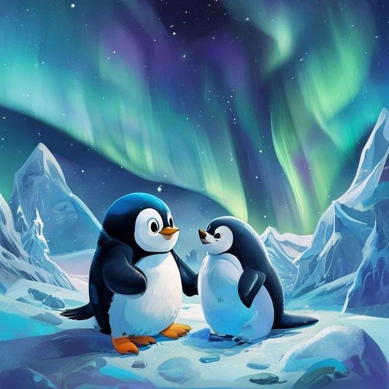 企鵝波波的冰原冒險 | 睡前故事｜經典童話｜寓言｜短篇故事｜親子閱讀故事 - Zzztory