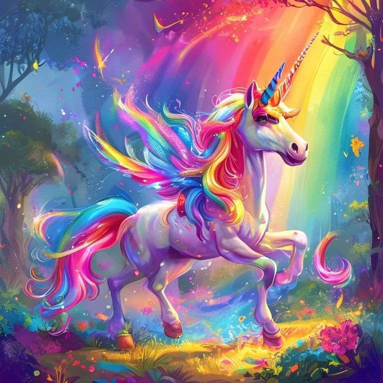 彩虹獨角獸的奇幻冒險 | 睡前故事｜經典童話｜寓言｜短篇故事｜親子閱讀故事 - Zzztory