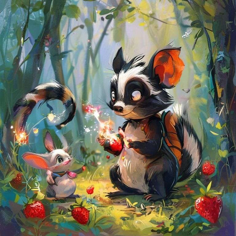 臭鼬小波的奇幻冒險 | 睡前故事｜經典童話｜寓言｜短篇故事｜親子閱讀故事 - Zzztory