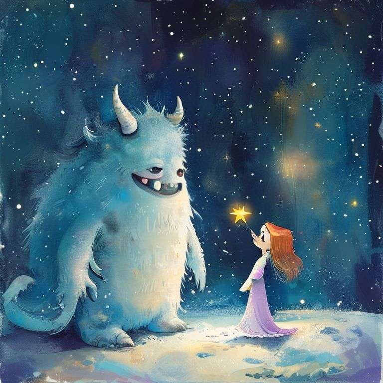 雪怪與星星的約定 | 睡前故事｜經典童話｜寓言｜短篇故事｜親子閱讀故事 - Zzztory